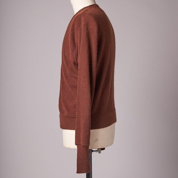 1960s Brown Springfoot Cardigan Sweater - Picture 9 of 11